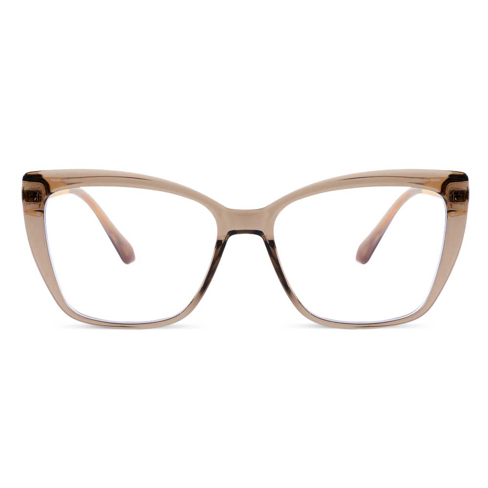 Elizabeth Cat Eye Graue Brille