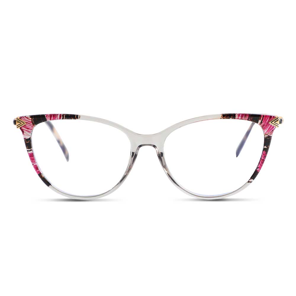Lunettes de Vue Bray Cat Eye Gris 