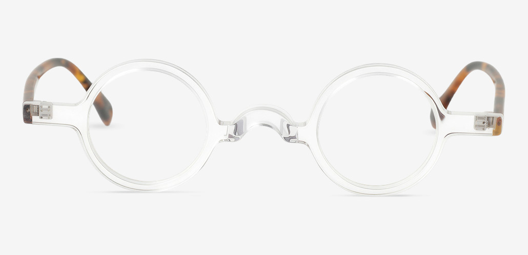 Barnes Gafas Redondas Transparentes