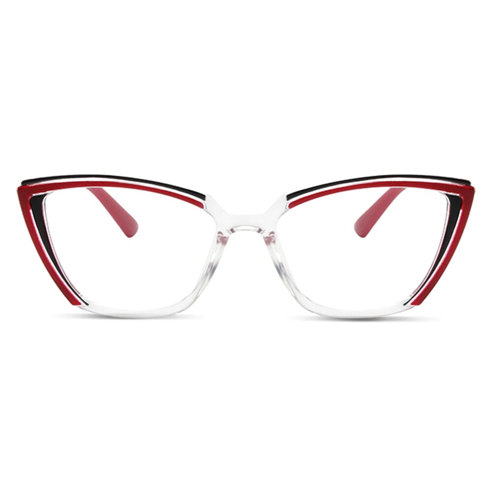 Keyner Rojas Gafas Graduadas Tipo Cat Eye Rojas Keynes - es.aoolia.com