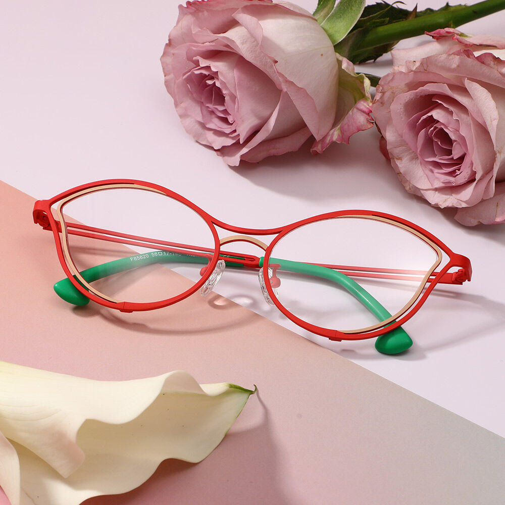 Lunettes de Vue Alstol Cat Eye Rouge