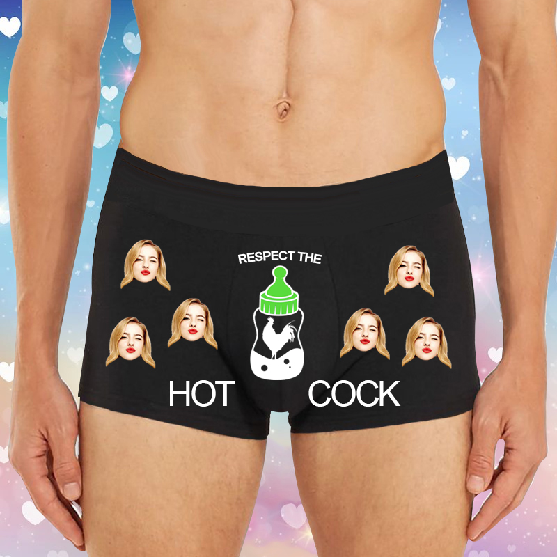 顔写真 似顔絵 男性用 下着 パンツ カスタマイズ