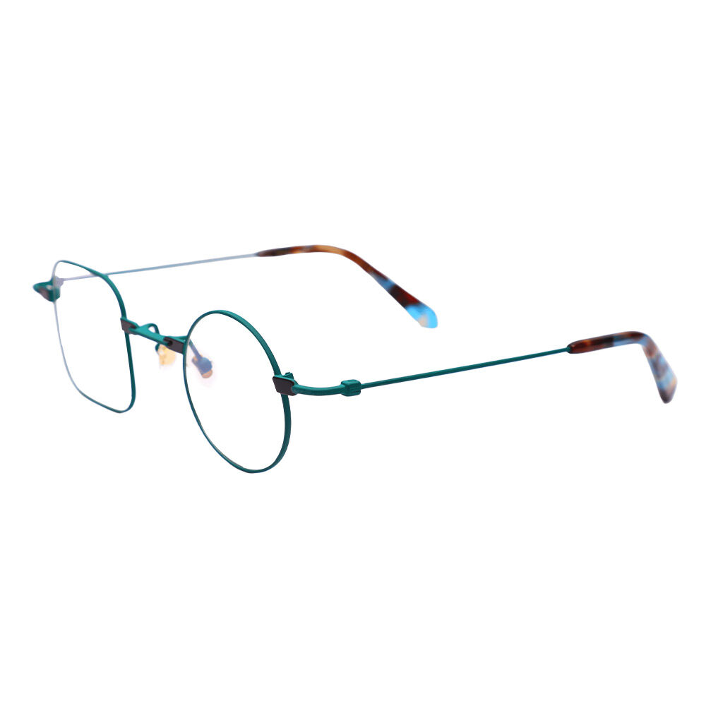 Lunettes de Vue Marronine Carré Vert