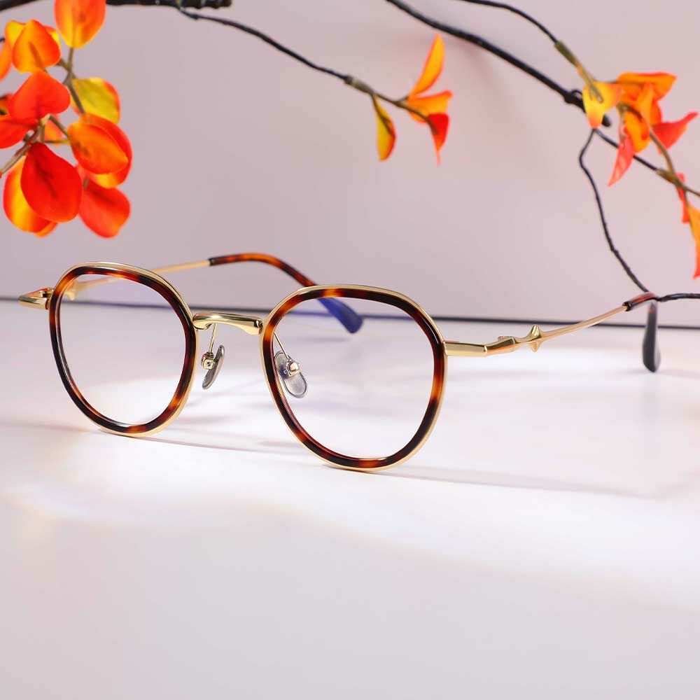 Occhiali da Vista Heloise Rotondo Tartarugato