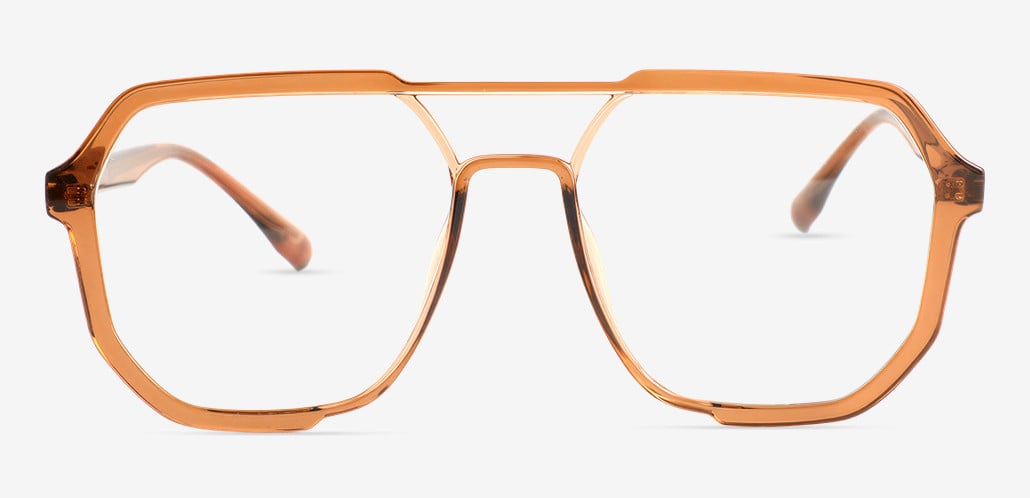 Carter Lunettes Aviateur Orange