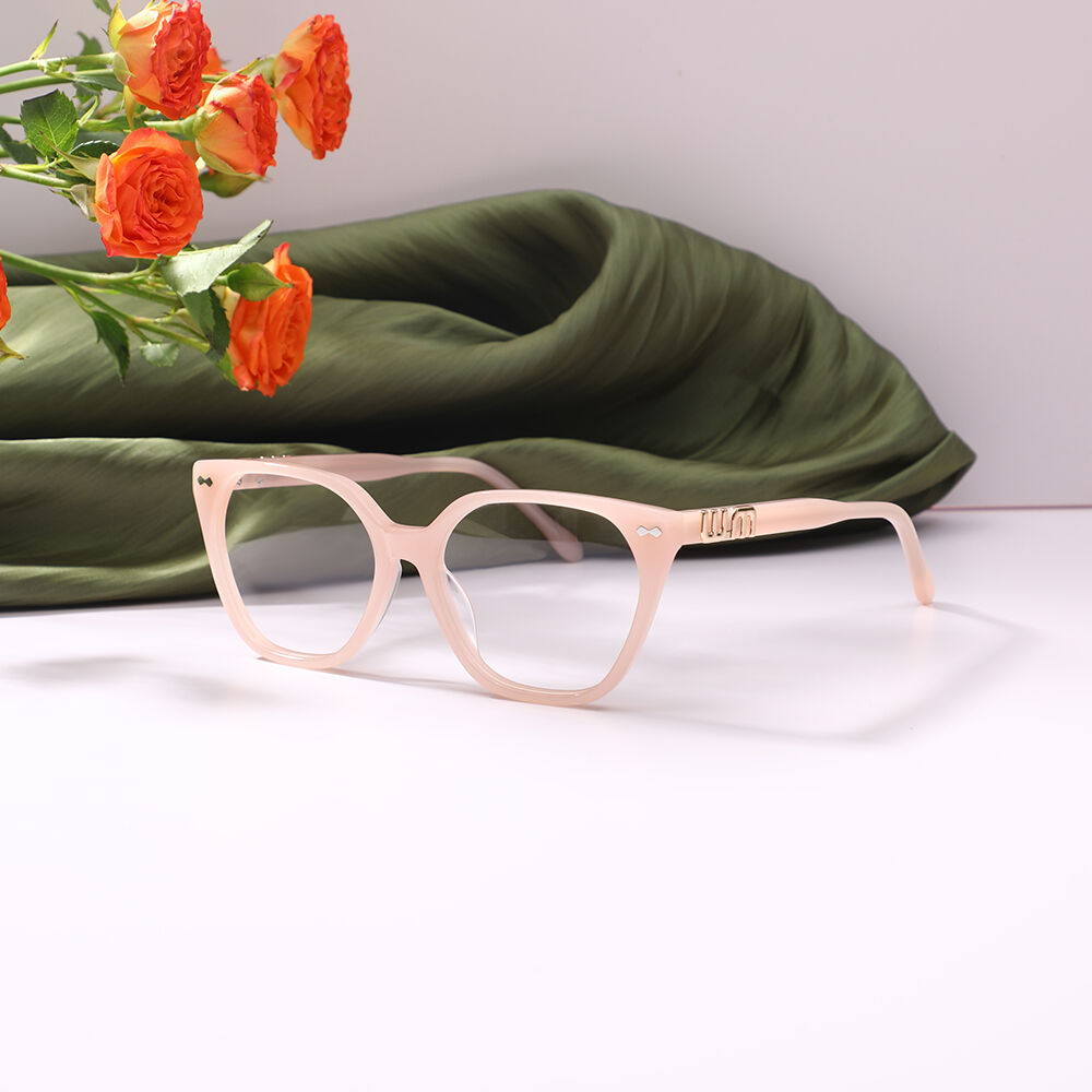 Chassus Cat Eye Rosa Brille