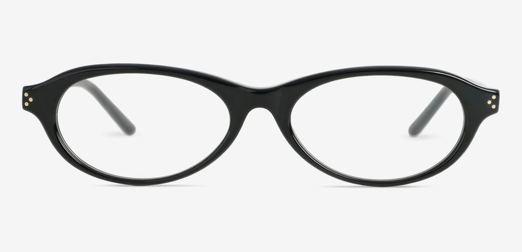 Vicky Black Rectangle Glasses