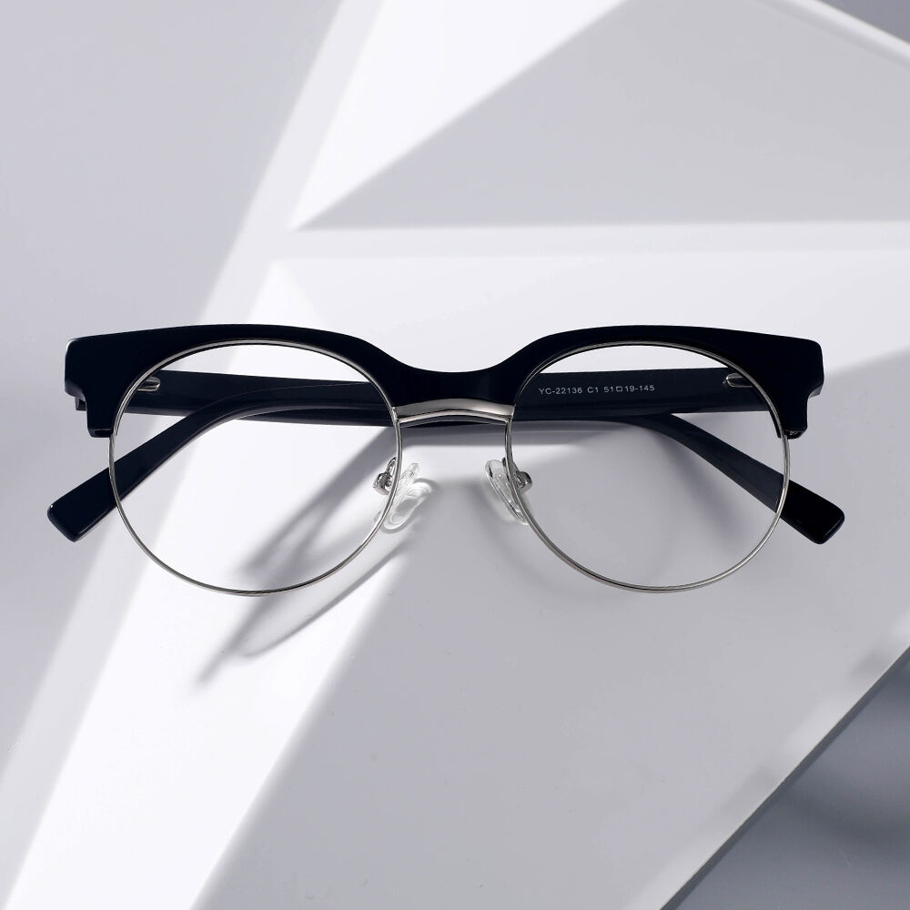 Boulder Browline Schwarze Brille