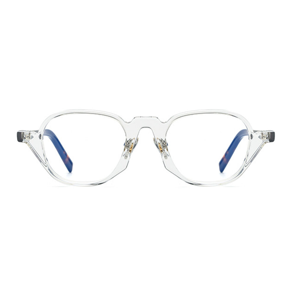Lisa Round Clear Tortoise Glasses