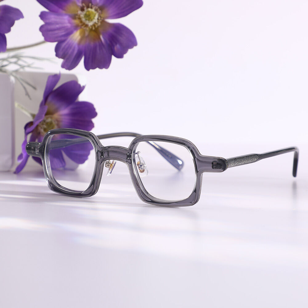 Craig Quadratische Graue Brille