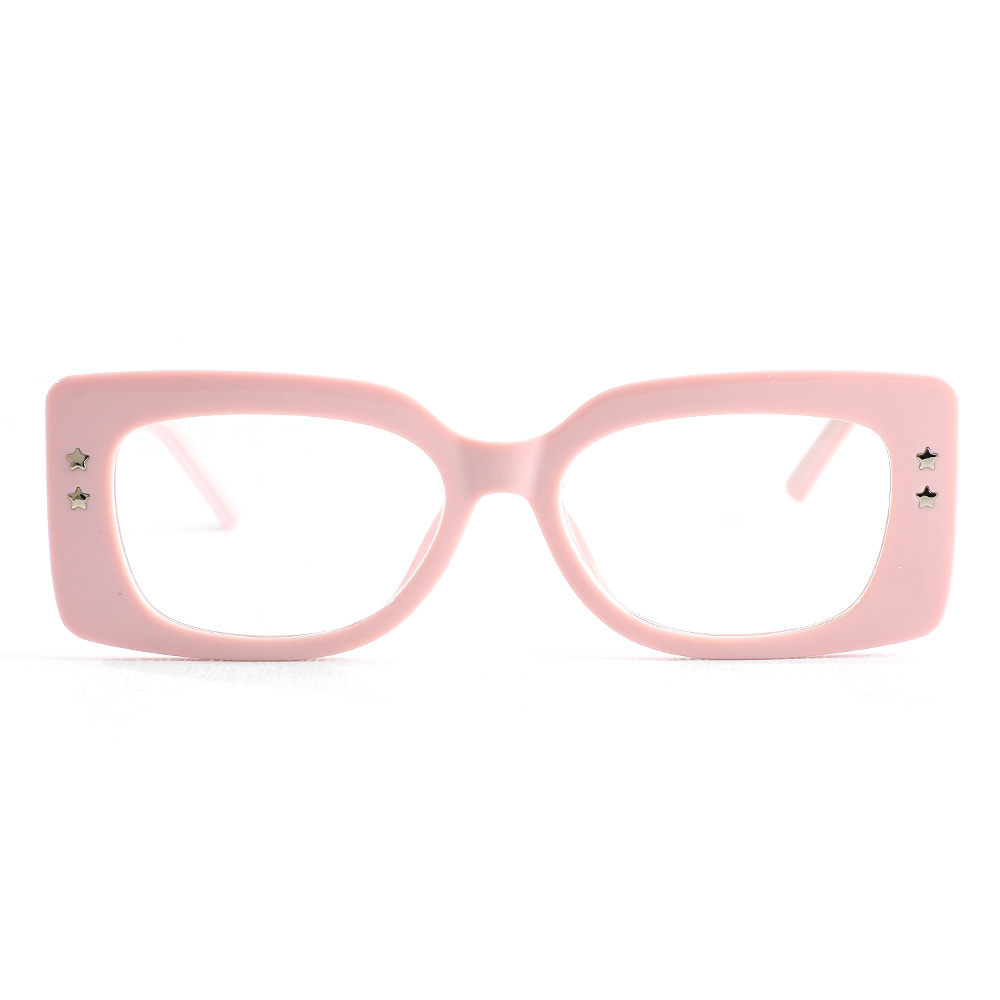 Occhiali da Vista Huggins Quadrato Rosa 