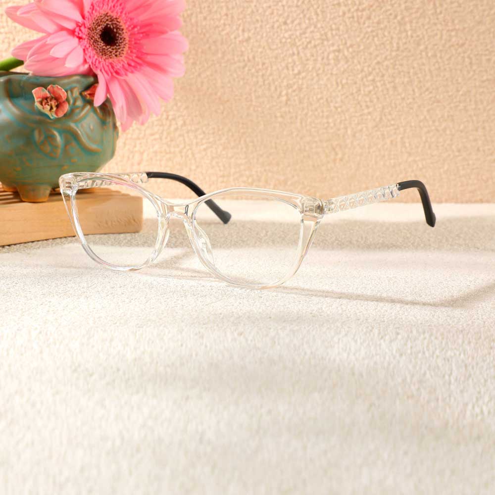 Occhiali da Vista Minnie Cat Eye Chiaro 