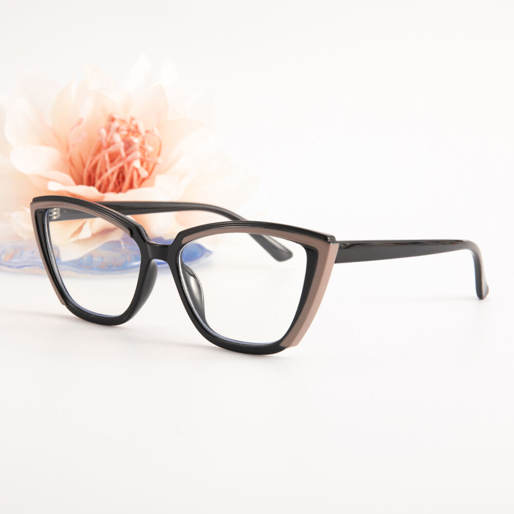 Keynes Cat Eye Black Glasses