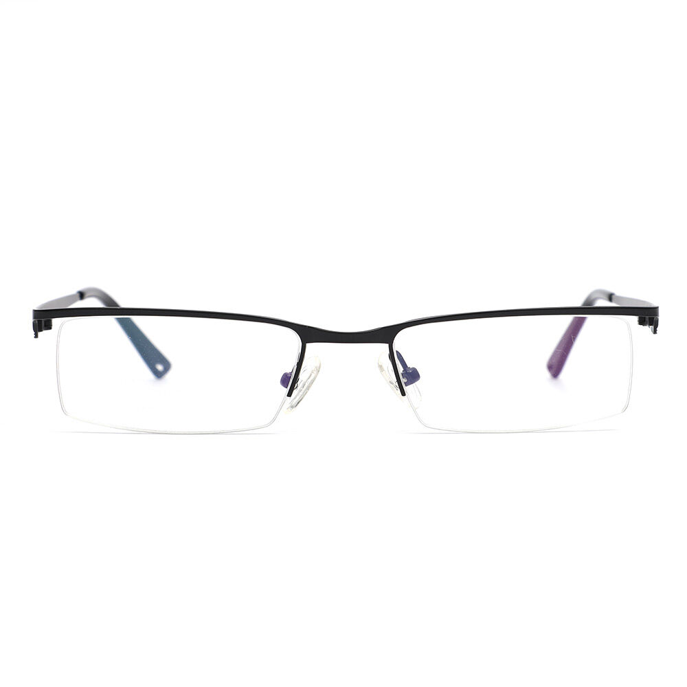 Hamilton Rectangle Black Glasses