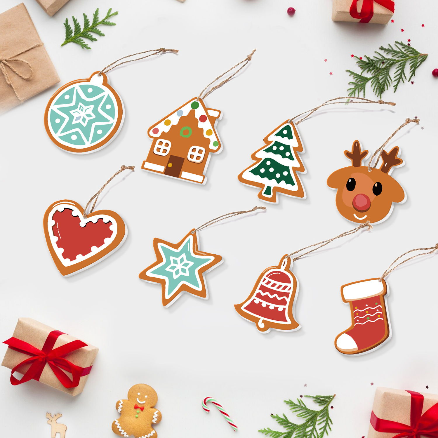 DIY Christmas Ornaments Set Perfect Gift for Family