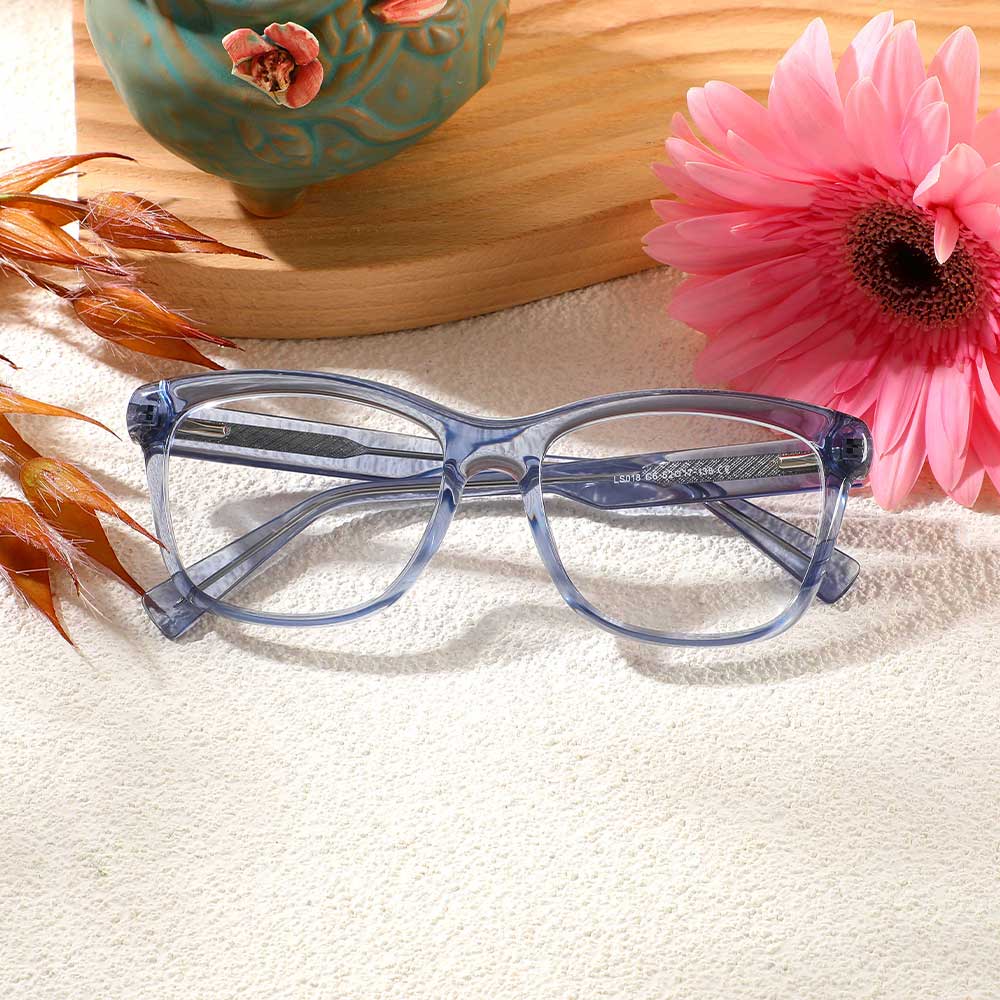 Bowman Quadratische Blaue Brille