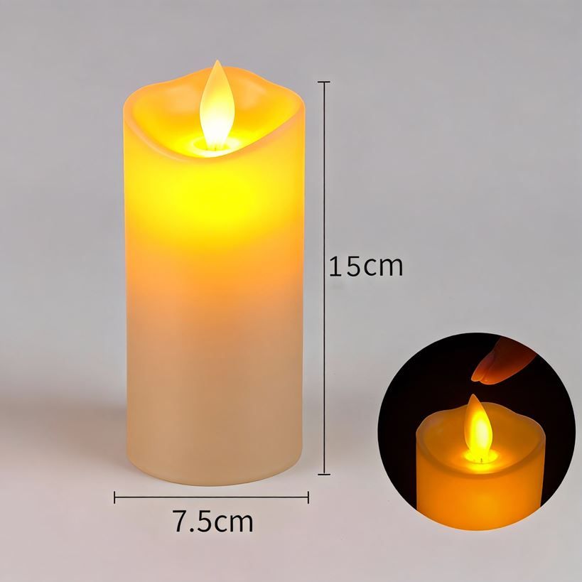 Personalized LED Candles with Photos Simple Memorial Gifts for Lost Loved Ones