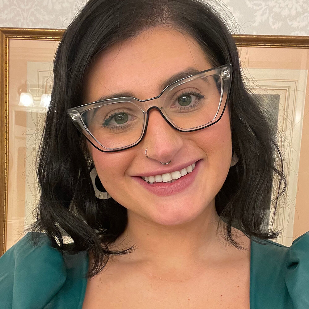 Elsa Cat Eye Schwarze Brille