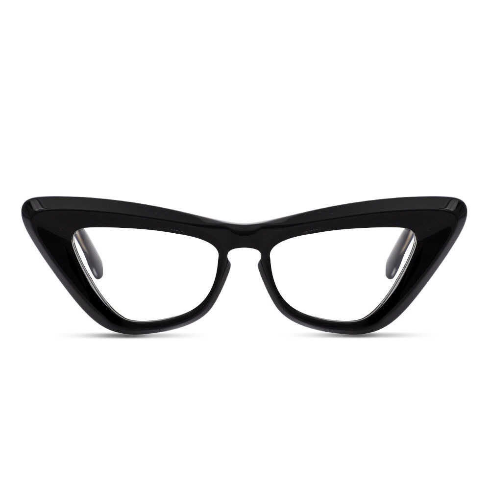 Grantha Cat Eye Black Glasses