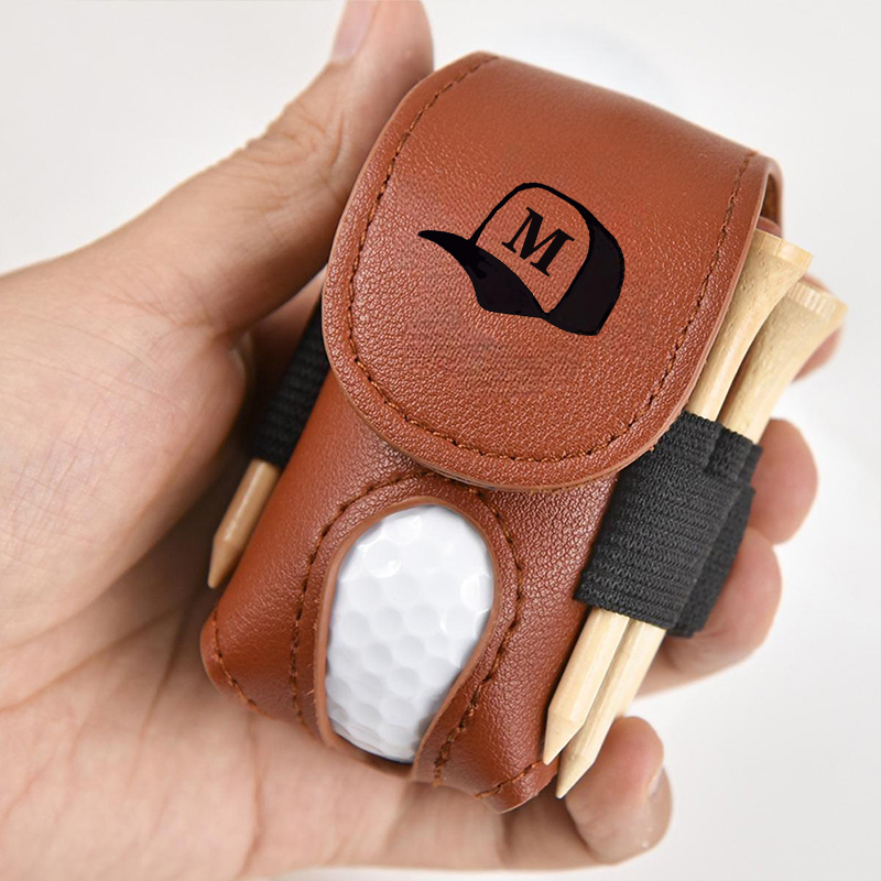 Personalized Golf Bag with Hat Pattern Golf Accessory Gifts for Birthday