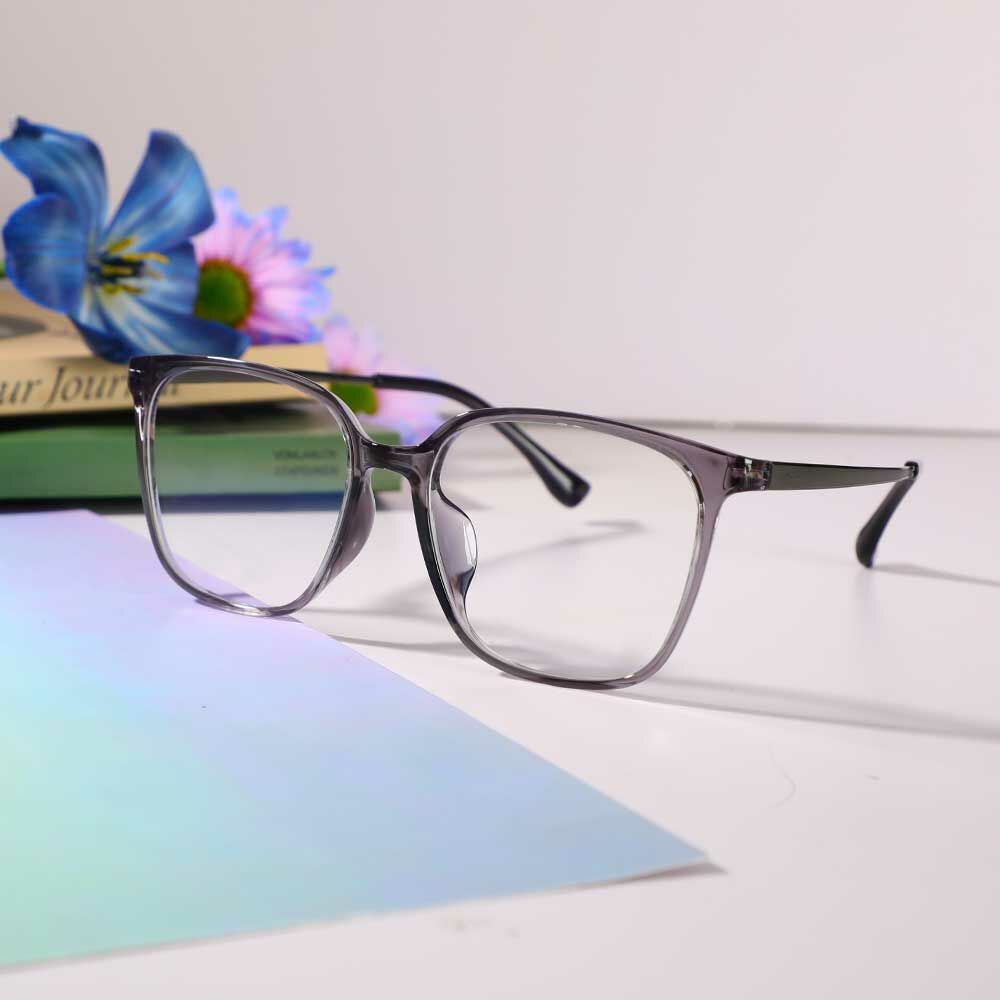 Conrad Square Gray Glasses