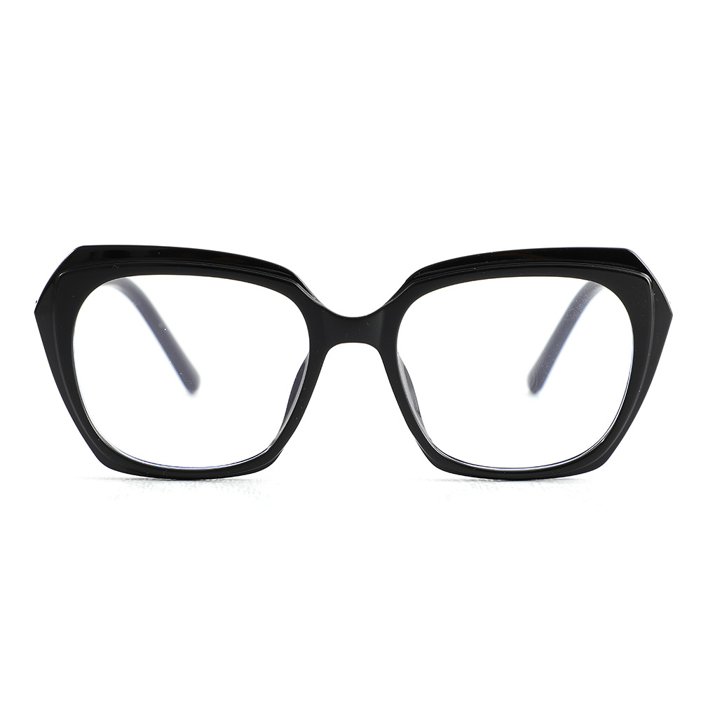 Occhiali da Vista Alberta Poligono Nero 