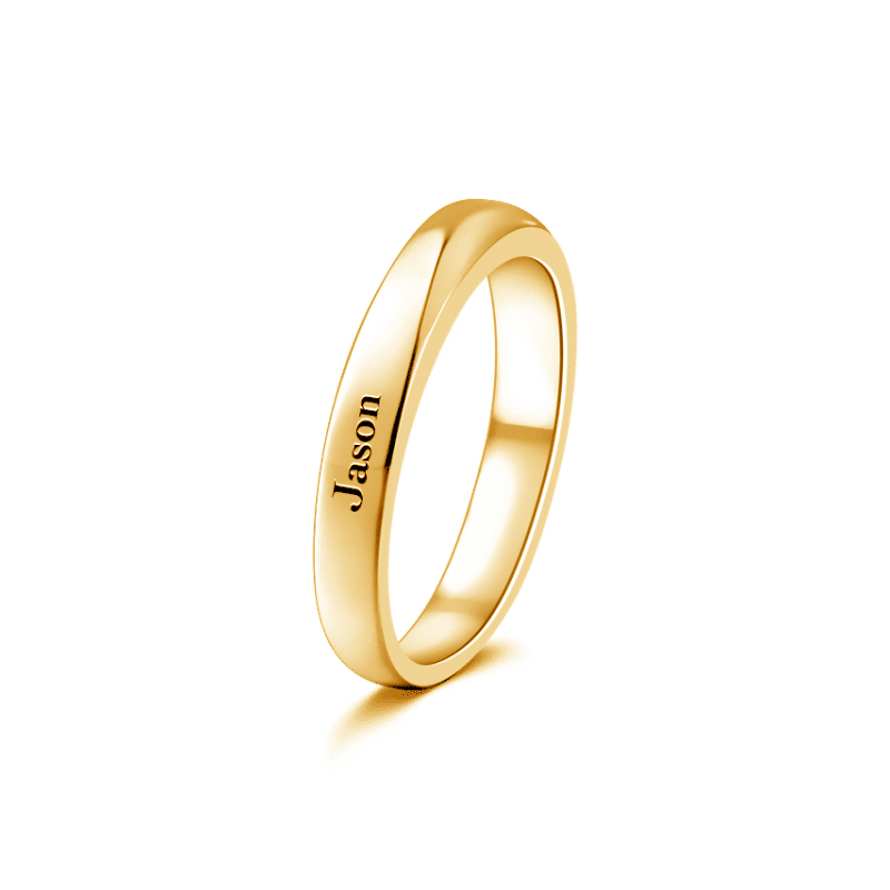 "Love Are Wishes" Personalized Engraving Ring