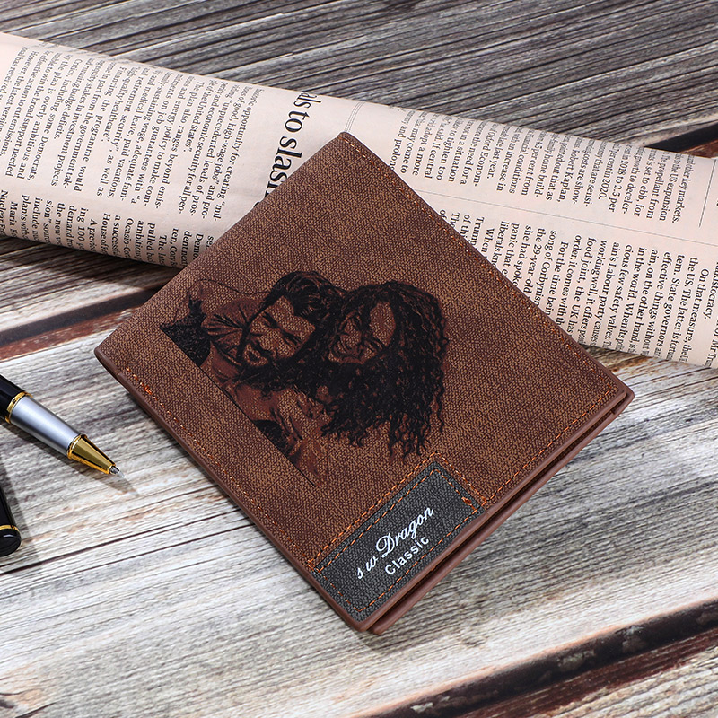Custom Photo Wallet Men's Wallet Father's Day Gifts