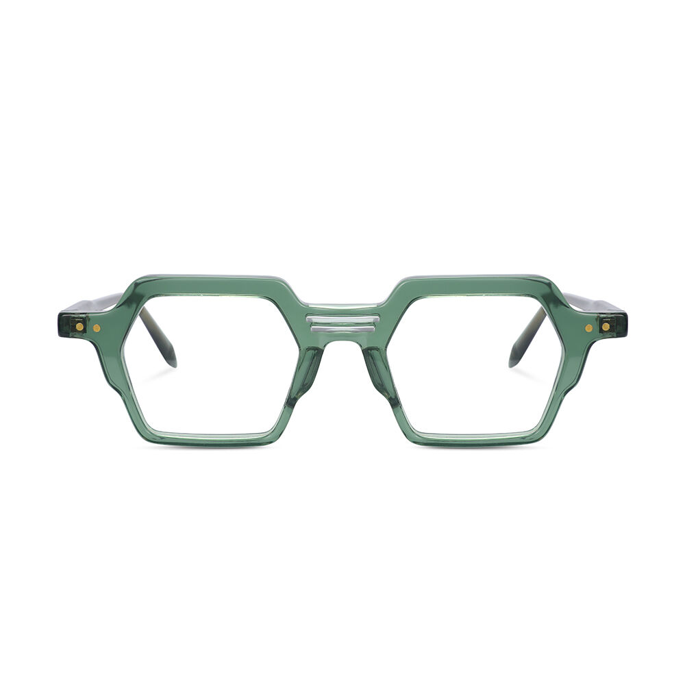 Murphy Geometric Green Glasses