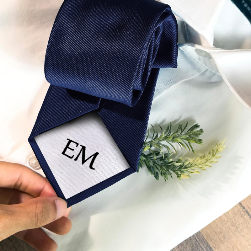Custom Letter Tie Simple Gift for Boyfriend