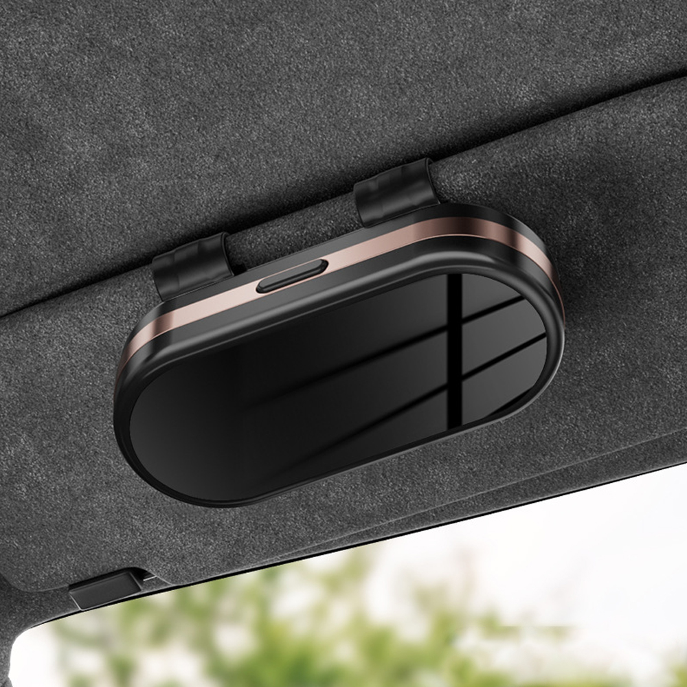 Personalized Car Mirror Glasses Case with Custom Logo Sunglasses Storage Box Gift for Men