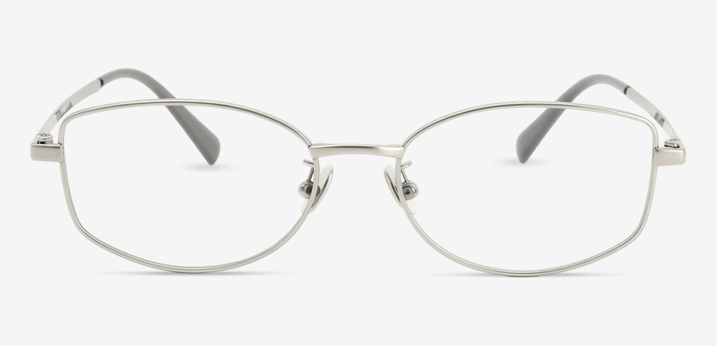 Willow Gray Rectangle Glasses