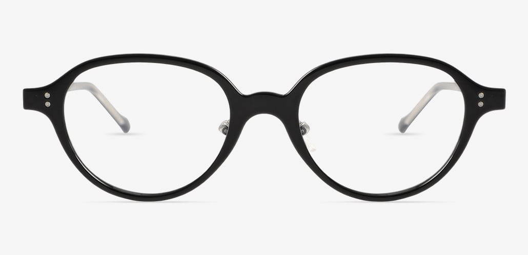 Nicholas Black Oval Glasses