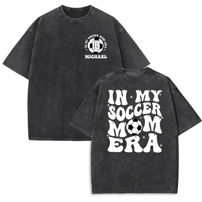 Personalisierte gewaschenes T-Shirt Design Attraktives Geschenk für Sportliebhaber