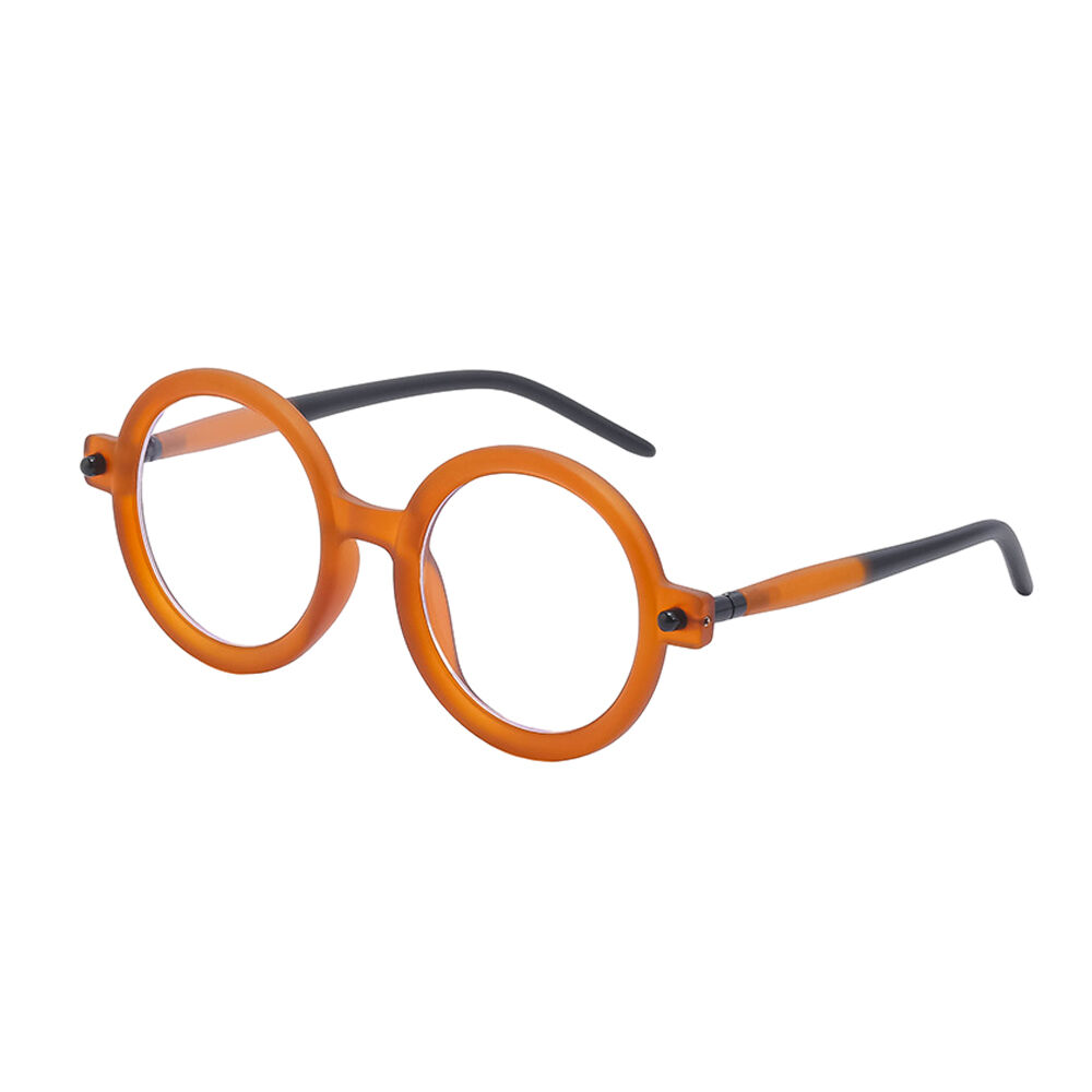 Lunettes de Vue Ice Cream Ronde Orange