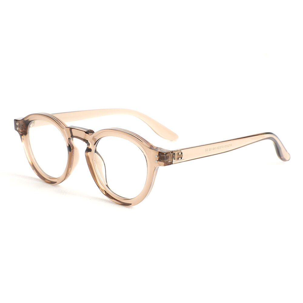 Lunettes de Vue Donahue Ronde Marron