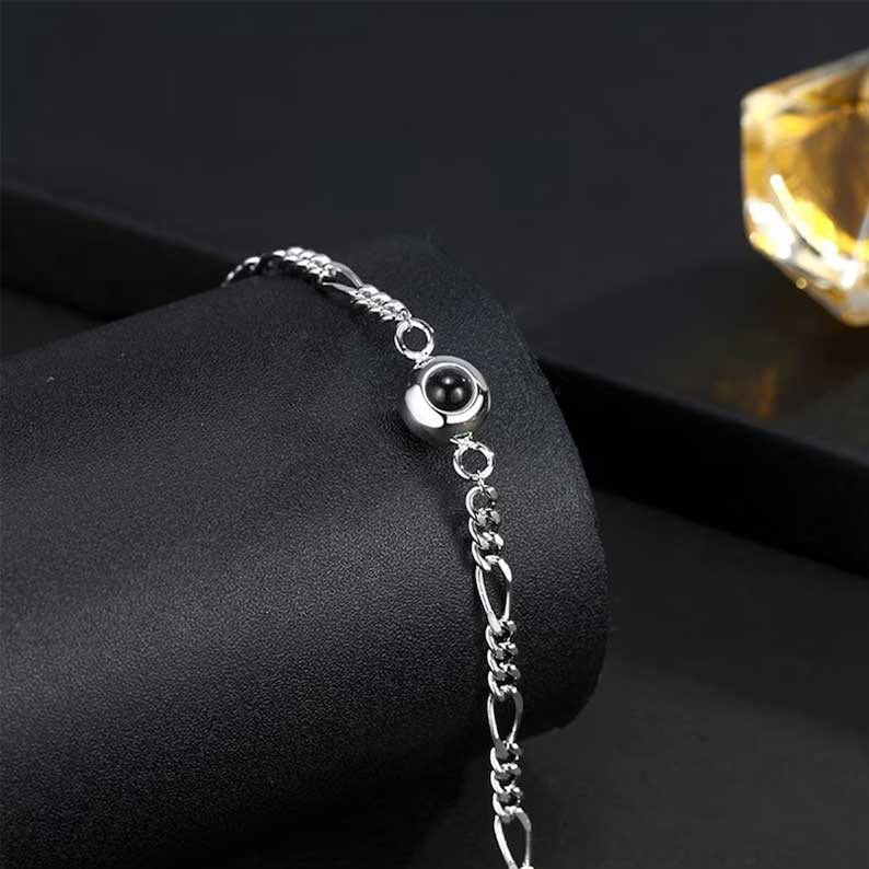 投影 写真 写真入れ ブレスレット カスタマイズ