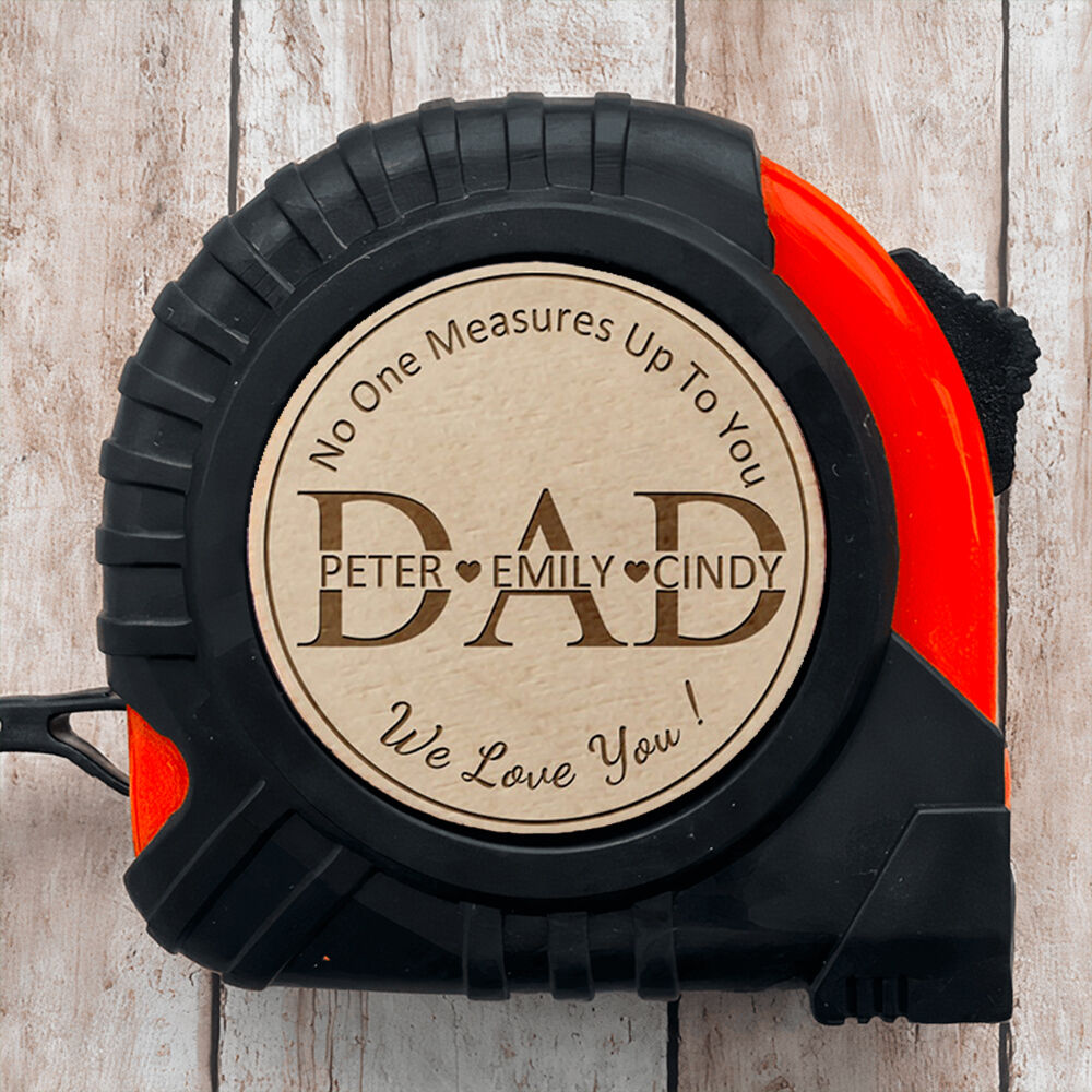 Personalized Tape Measure is a Practical Father’s Day Gift for Dad