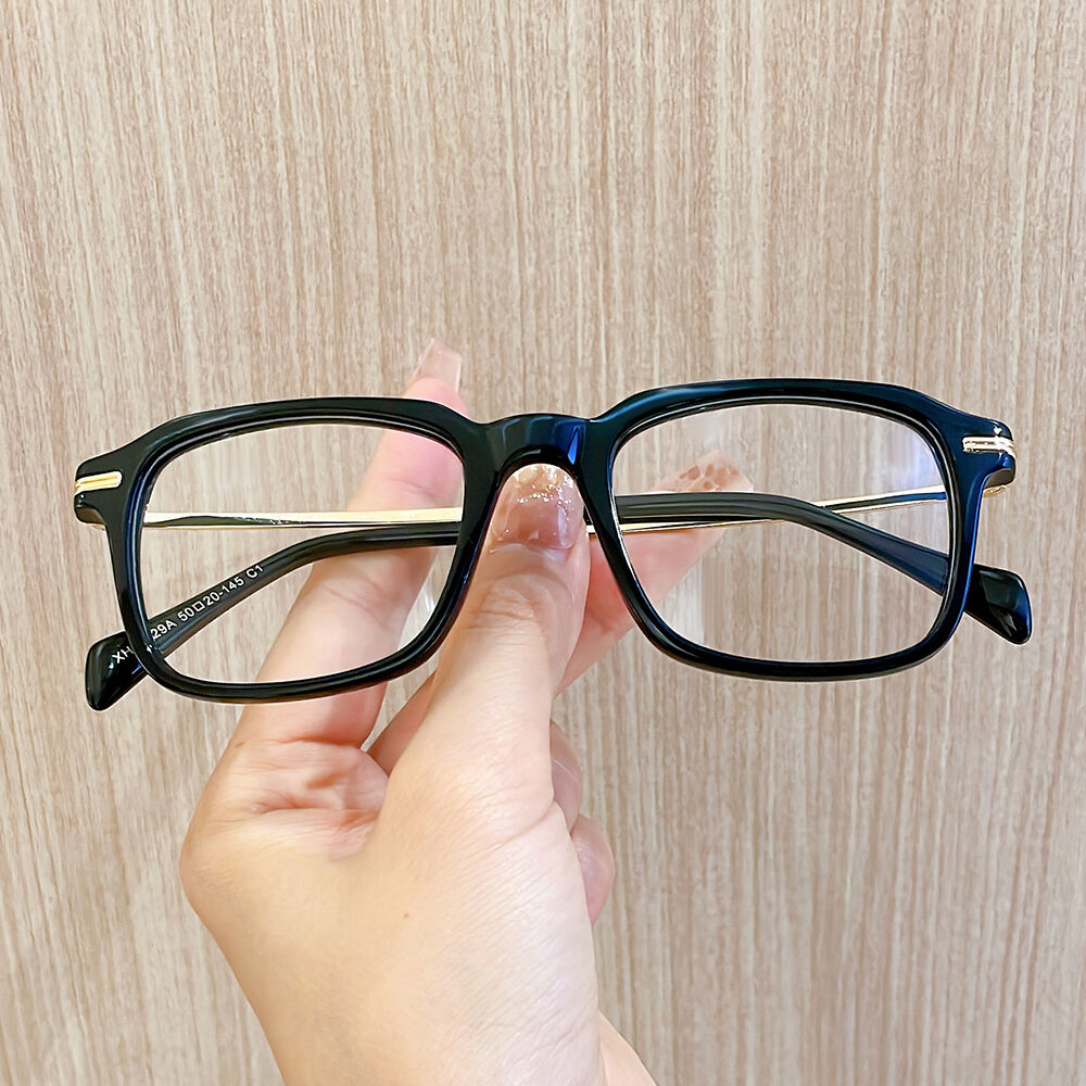 Obadia Square Black Glasses