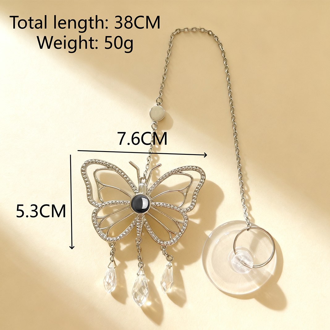 Adorno de proyección de alas de ángel personalizado, regalo de Navidad para la familia