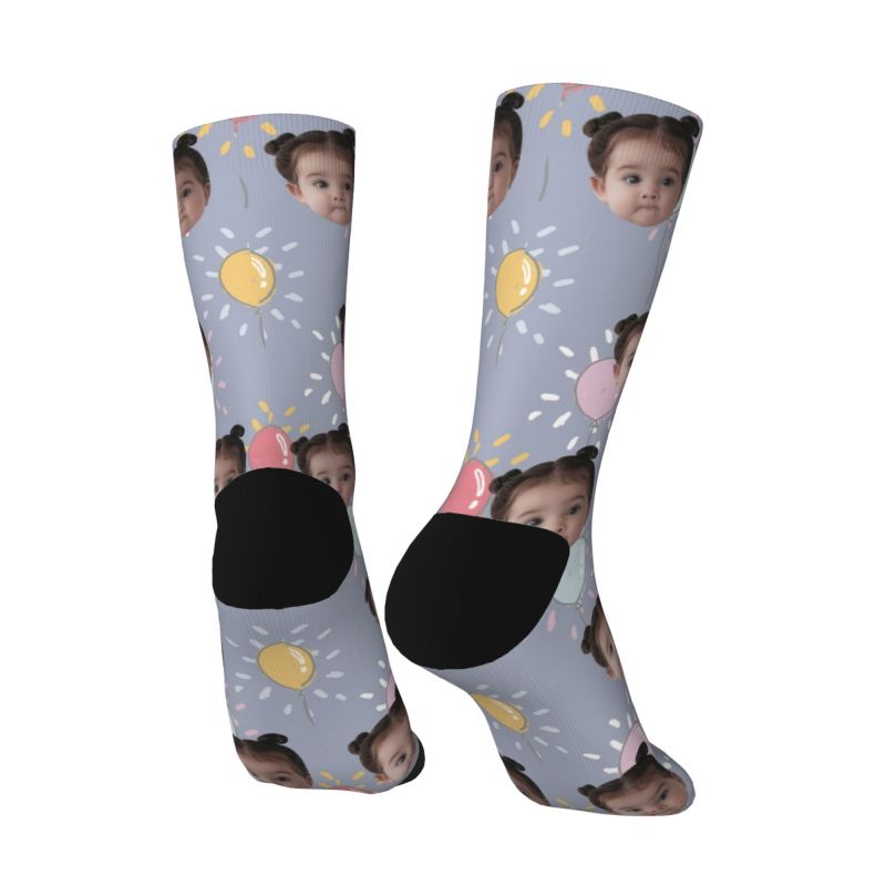 Calzini personalizzati stampati in 3D con foto di bambini Regalo per mamma