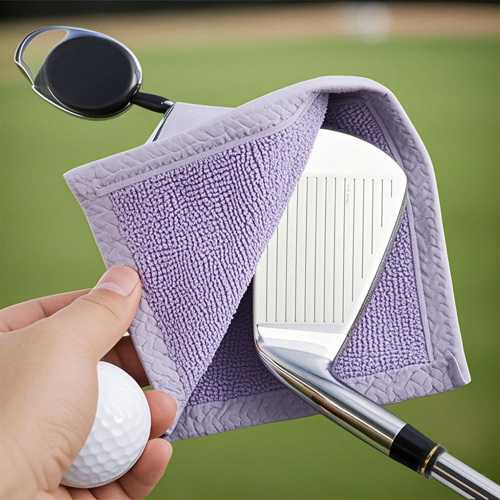 Personalized Golf Towel with Customized Pictures, Portable Golf Accessories for Club Members