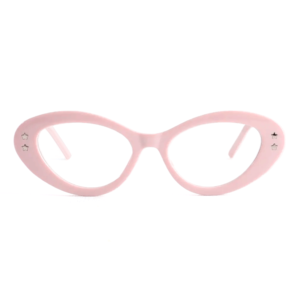 Lunettes de Vue Beck Cat Eye Rose 