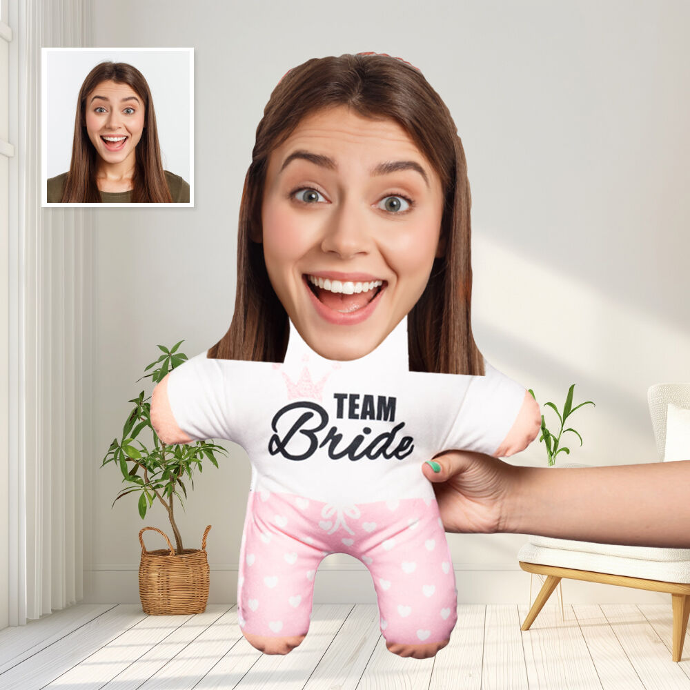 Coussin Oreiller personnalisé Team Bride pour mariage