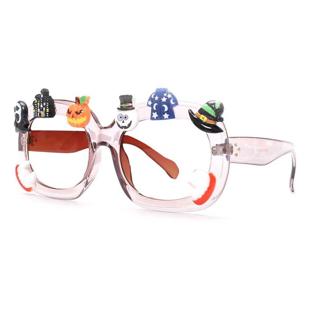 Halloween Erika Square Pink Glasses