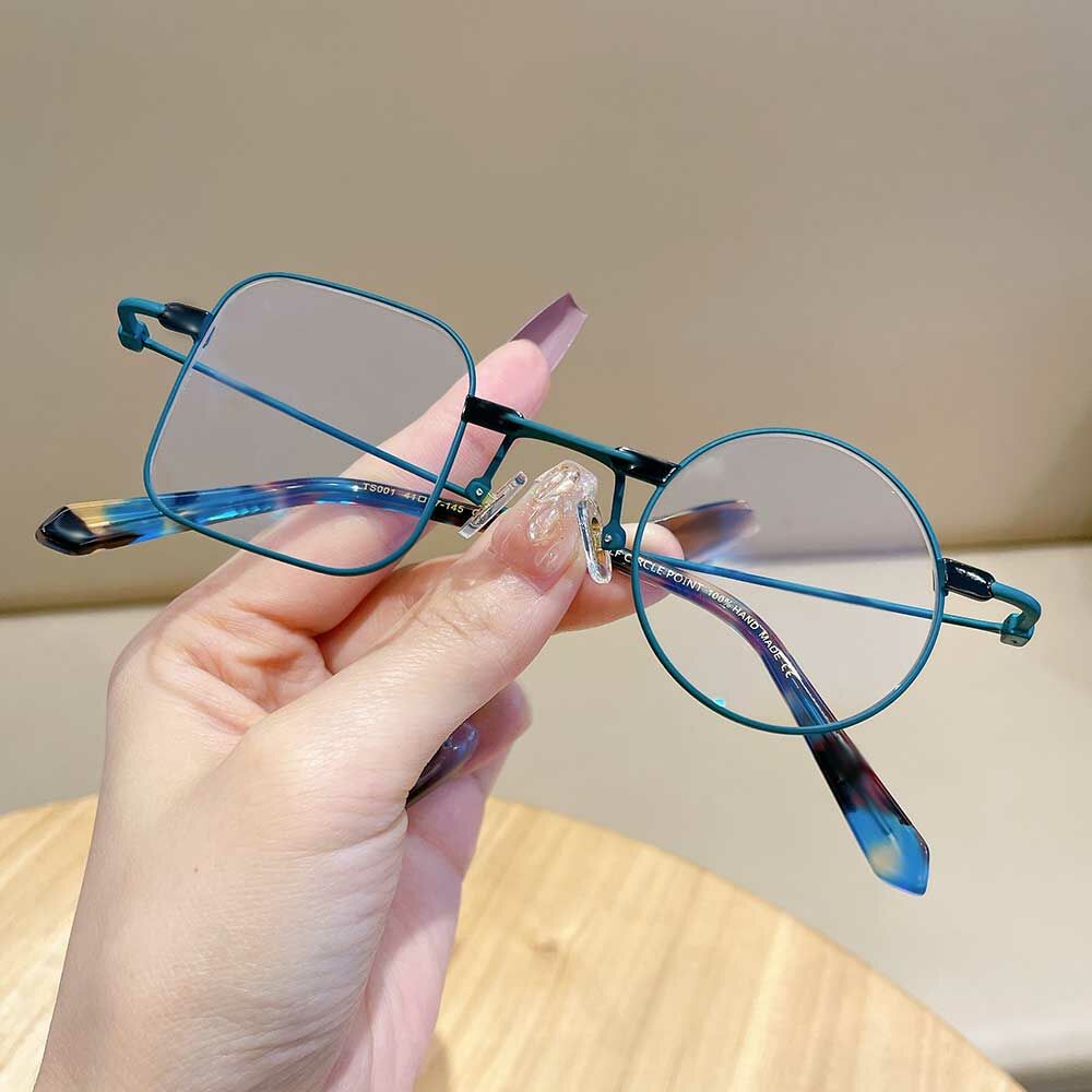 Lunettes de Vue Marronine Carré Vert