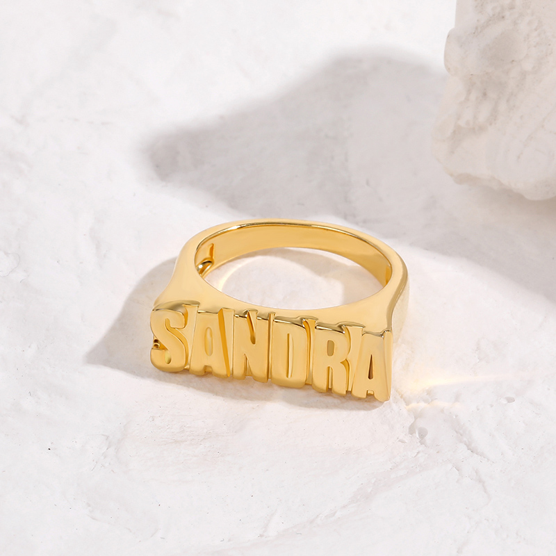 Anello Personalizzato Con Incisione