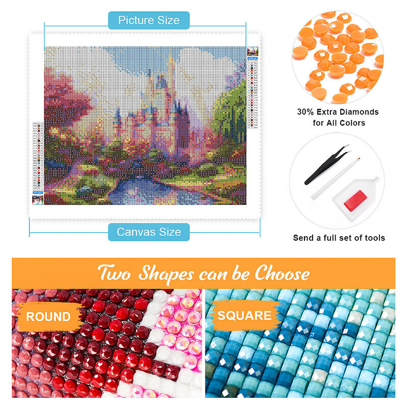 Bustling City Diamond Painting Creative Gift for Family