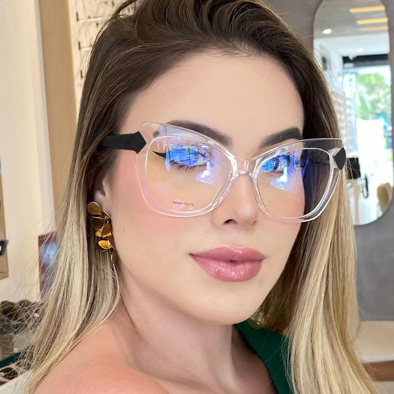 Isabella Cat Eye Clear Glasses