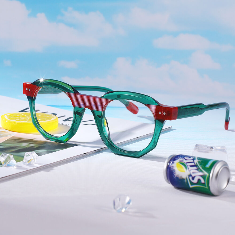 Lunettes de Vue Andrea Ronde Vert